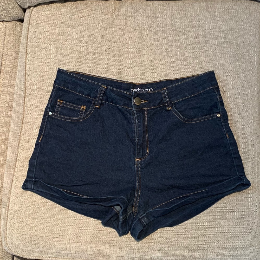 Refuge High-waisted Jean Shorts